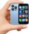 V-18pro Mini Smartphone for Kids, Unlocked, 2GB+16GB, Blue, 3.0″ HD Touch Screen, Quad Core, Dual Sim, Face ID, 3MP+5MP Camera, Compact Mobile Phone