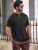 Men’s Henley Shirt Short Sleeve T-Shirt Casual Top Pullover Summer Lightweight Tee Shirts with Button