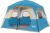 UNP 2/4/6/8 Person Tent, Portable Cabin Tent, Camping Tent 4-Person Easy Set Up, Waterproof with Top Rainfly for Outdoor Camping/Hiking