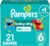 Pampers Diapers – Baby Dry – Size 6, 21 Count, Absorbent Disposable Infant Diaper (Packaging May Vary)