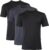 Hanes Men’s Moves Breathable Mesh Back T-Shirt, X-Temp Moisture-Wicking Tee, White or Black/Grey, 3-Pack