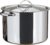 Stainless Steel Pasta Pot with Strainer Lid – 5.5 Quart Large Spaghetti Pot – Twist & Lock for Easy Drain & No Colander Or Strainer Basket Insert Needed – Dishwasher Safe Pots