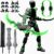 T13 (Assembly Completed) 3D Printed Action Figure,Dummy 13 Robot Action Figures, T13 Collectible Action Figure Articulated, for Collectors Desktop Decorations, muñeco de acción (Black Green)