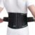 TYNOR Back Brace for Lower Back Pain – Back Support Belt for Women & Men – Breathable Design With Lumbar Support Pad – Lumbo Sacral Belt for Lower Back Pain – Black, Large, 1 Unit