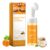 Turmeric Face Wash with Brush, Turmeric Foaming Facial Cleanser for All Skin, 3.38 Fl Oz/pcs