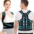 Vicorrect Posture Corrector for Women Adjustable: Back Support Brace – Shoulders Straightener Relieve Upper Back Pain (Black, Medium)