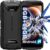 DOOGEE S41T Rugged Phone Unlocked 2025,Android 14 6300mAh Battery,8GB+64GB,4G Dual Sim Rugged Smartphone,13MP Camera,IP68 Waterproof Cell Phone,Face Unlock,NFC/T-Mobile