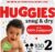 Huggies Size 2 Diapers, Snug & Dry Baby Diapers, Size 2 (12-18 lbs), 100 Count, Packaging May Vary