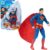 DC Comics, Superman 6-Inch Action Figure, Authentic Superman Movie Styling, Super Heroes Kids Toys for Boys and Girls Ages 4 and Up