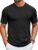 COOFANDY Mens Knit T-Shirts Casual Crewneck Short Sleeve Shirts Summer Tops Basic Pullover Tees
