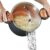 GOTHAM STEEL 5 Qt Ceramic Stock Pot Multipurpose Pasta Pot with Strainer Lid & Twist and Lock Handles, Nonstick Ceramic for Soup, Spaghetti, Rice, Pots for Kitchen, Dishwasher Safe – Copper