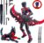 T13 Action Figure Set (Assembly Completed),Dummy 13,Titan 13 Action Figures,3D Printed Toys Multi-Jointed Movable (Black/Red)