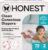 The Honest Company Clean Conscious Diapers for Sensitive Skin | Hypoallergenic, Fragrance Free | Girl Prints | Club Box, Size 2 (12-18 lbs), 72 Count (Prints May Temporarily Vary)