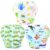 wegreeco Baby & Toddler Snap One Size Adjustable Reusable Baby Swim Diaper (Diving, Ocean, Turtle, Large, 3 Pack)